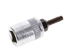 inserto de vaso de 1/4" Gedore para tornillos Torx internos TX9