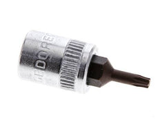 inserto de vaso de 1/4" Gedore para tornillos Torx internos TX9