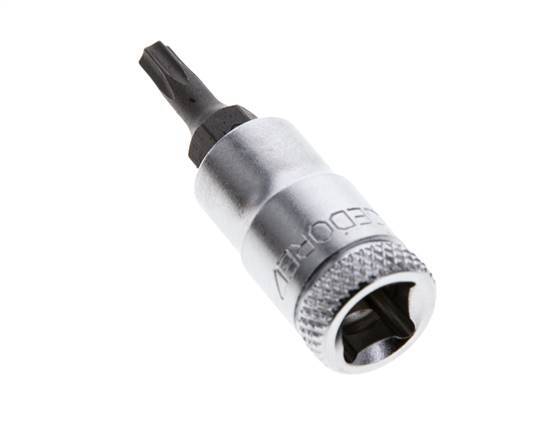 inserto de vaso de 1/4" Gedore para tornillos Torx internos TX15