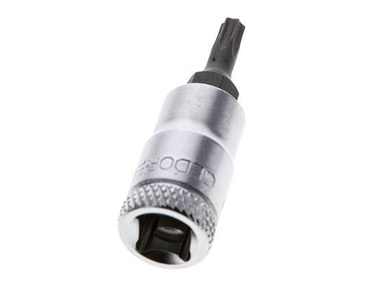 inserto de vaso de 1/4" Gedore para tornillos Torx internos TX15
