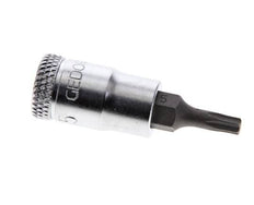 inserto de vaso de 1/4" Gedore para tornillos Torx internos TX15