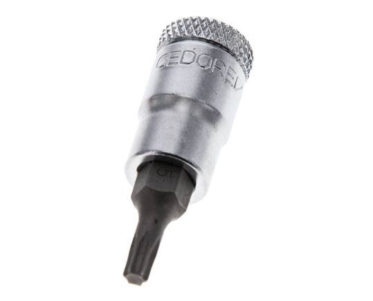 inserto de vaso de 1/4" Gedore para tornillos Torx internos TX15
