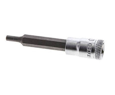 inserción de pasador largo de 1/4" Gedore de 60 mm para tornillos de cabeza hueca hexagonal de 3 mm