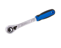 carraca Gedore de 1/2" con palanca de cambio y botón de bloqueo