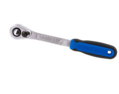 carraca Gedore de 1/2" con palanca de cambio y botón de bloqueo