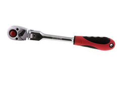 cabezal giratorio de 1/2" Gedore rojo de 180 grados y palanca de cambio