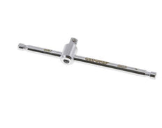 mango deslizante Gedore de 1/4" (6,3 mm) con bloqueo de bola