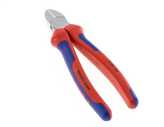 Alicates de corte diagonal Knipex 180 mm Mangos de 2 componentes