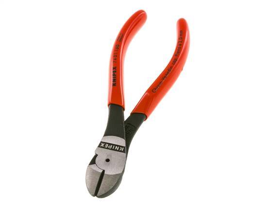 Alicates de corte diagonal Knipex 160 mm Mangos recubiertos de plástico