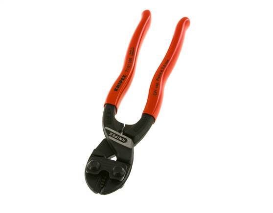 Alicates para cortar pernos Knipex 200 mm Mangos recubiertos de plástico