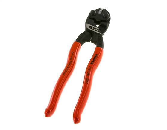 Alicates para cortar pernos Knipex 200 mm Mangos recubiertos de plástico
