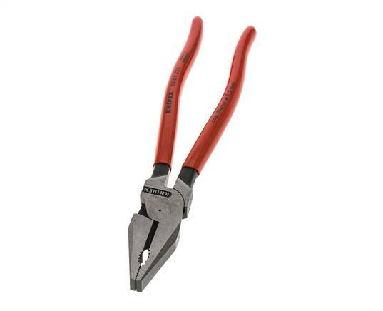 Alicates combinados Knipex Power 225 mm Mangos recubiertos de plástico