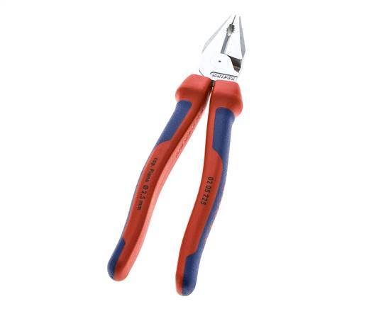 Alicates combinados Knipex Power 225 mm con mangos de 2 componentes