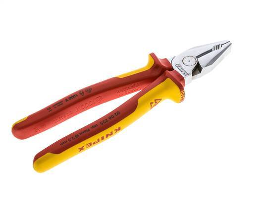 Alicates combinados Knipex 225 mm VDE probado hasta 1000V