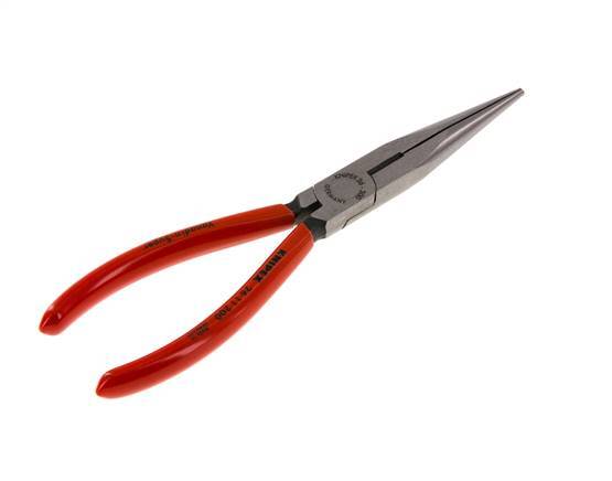 Alicates de puntas rectas Knipex 200 mm Mangos recubiertos de plástico