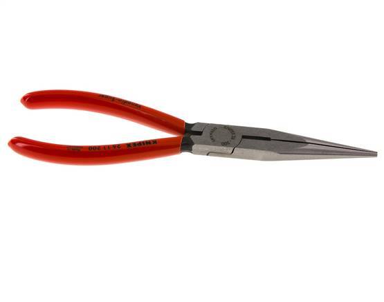 Alicates de puntas rectas Knipex 200 mm Mangos recubiertos de plástico