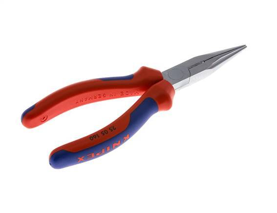Alicates de punta recta Knipex 160 mm Mango de 2 componentes