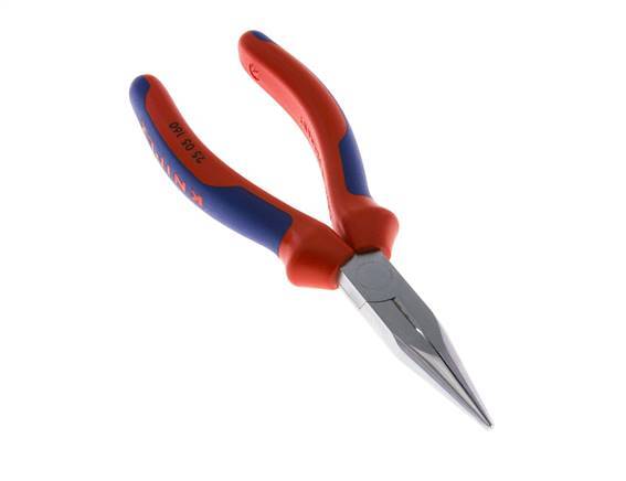 Alicates de punta recta Knipex 160 mm Mango de 2 componentes