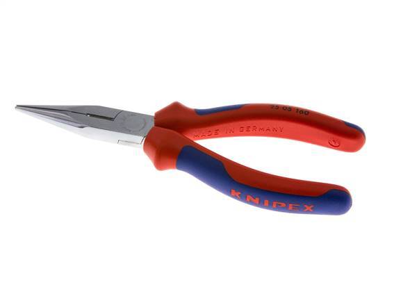 Alicates de punta recta Knipex 160 mm Mango de 2 componentes