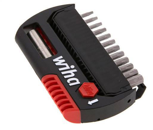Surtido de puntas TORX de 13 piezas con portapuntas