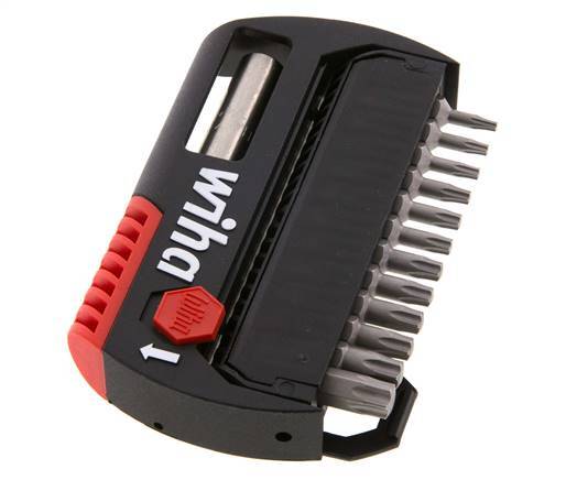 Surtido de puntas TORX de 13 piezas con portapuntas
