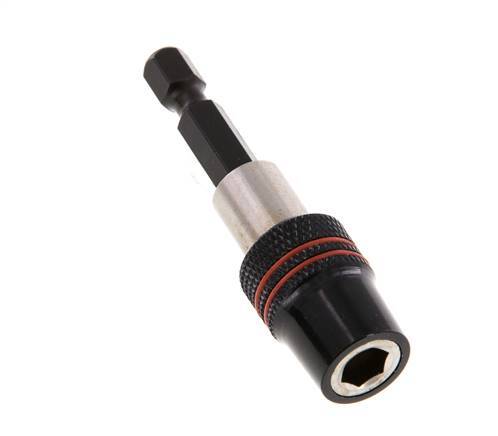 portapuntas magnético de cambio rápido de 1/4" (6,3 mm) Expulsión automática bloqueada mecánicamente