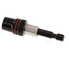 portapuntas magnético de cambio rápido de 1/4" (6,3 mm) Expulsión automática bloqueada mecánicamente