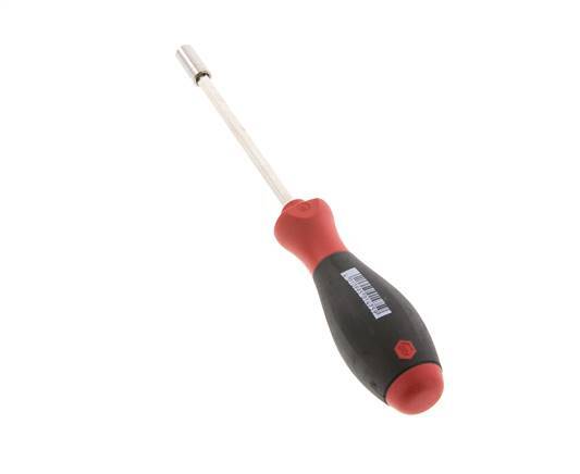 mango de broca rígido de 1/4" (6,3 mm) con hoja hexagonal Portapuntas magnético