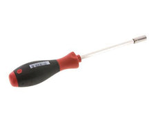 mango de broca rígido de 1/4" (6,3 mm) con hoja hexagonal Portapuntas magnético