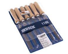 Juego de limas Dick de 6 piezas