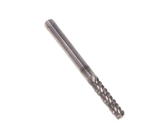Cilindro ZYA-S con fresa de metal duro de 3 mm