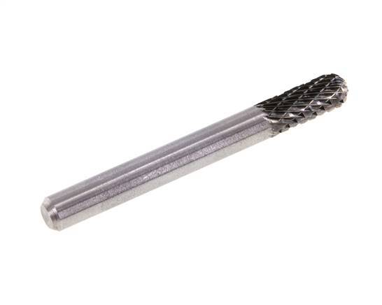 Fresa de carburo de 6 mm con punta de bola WRC
