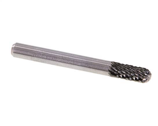 Fresa de carburo de 6 mm con punta de bola WRC