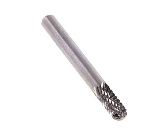 Fresa de carburo de 6 mm con punta de bola WRC