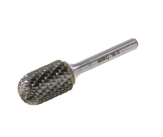Fresa de carburo de 16 mm con punta de bola WRC