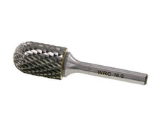 Fresa de carburo de 16 mm con punta de bola WRC