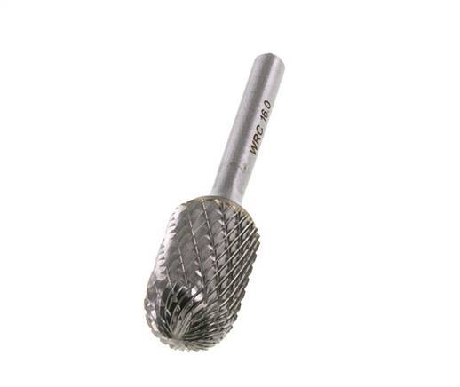 Fresa de carburo de 16 mm con punta de bola WRC