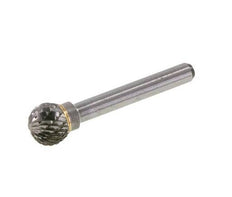 Fresa de carburo KUD redonda/globular de 12 mm