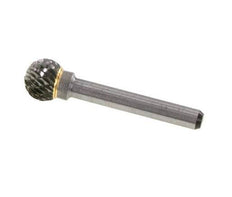 Fresa de carburo KUD redonda/globular de 12 mm