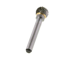 Fresa de carburo KUD redonda/globular de 12 mm
