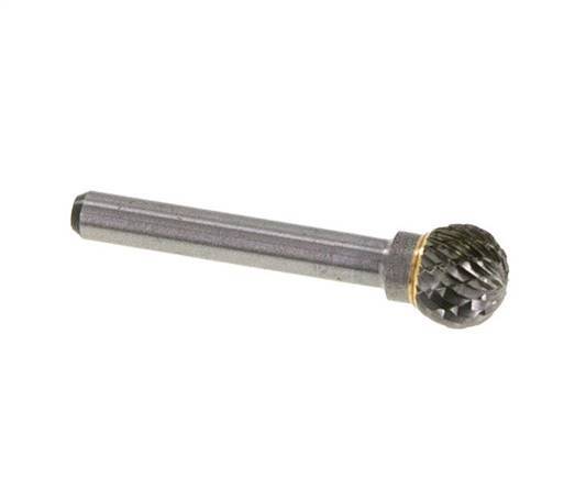 Fresa de carburo KUD redonda/globular de 12 mm