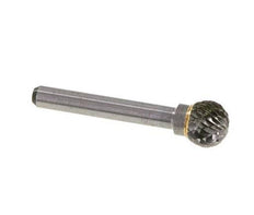Fresa de carburo KUD redonda/globular de 12 mm