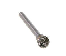 Fresa de carburo KUD redonda/globular de 12 mm