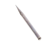 Fresa de carburo SKM de forma cónica de 3 mm