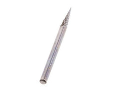 Fresa de carburo SKM de forma cónica de 3 mm