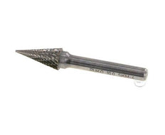 Fresa de metal duro SKM con forma de cono puntiagudo de 10 mm