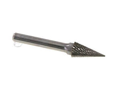 Fresa de metal duro SKM con forma de cono puntiagudo de 10 mm