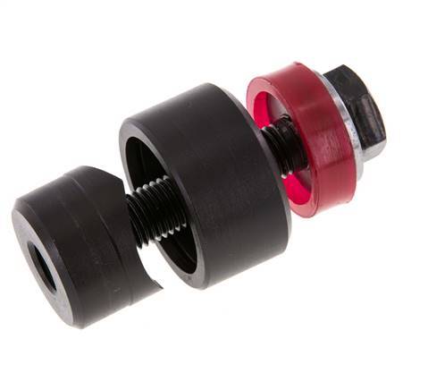 Punzón de tres puntas RUKO de 30,5 mm para agujeros roscados