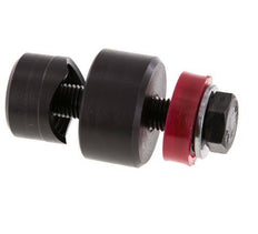 Punzón de tres puntas RUKO de 30,5 mm para agujeros roscados
