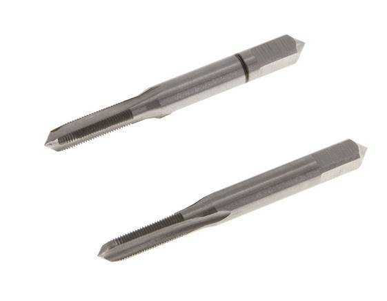 macho de rosca manual de 2 piezas M 5x0,50 de rosca fina (DIN 2181)